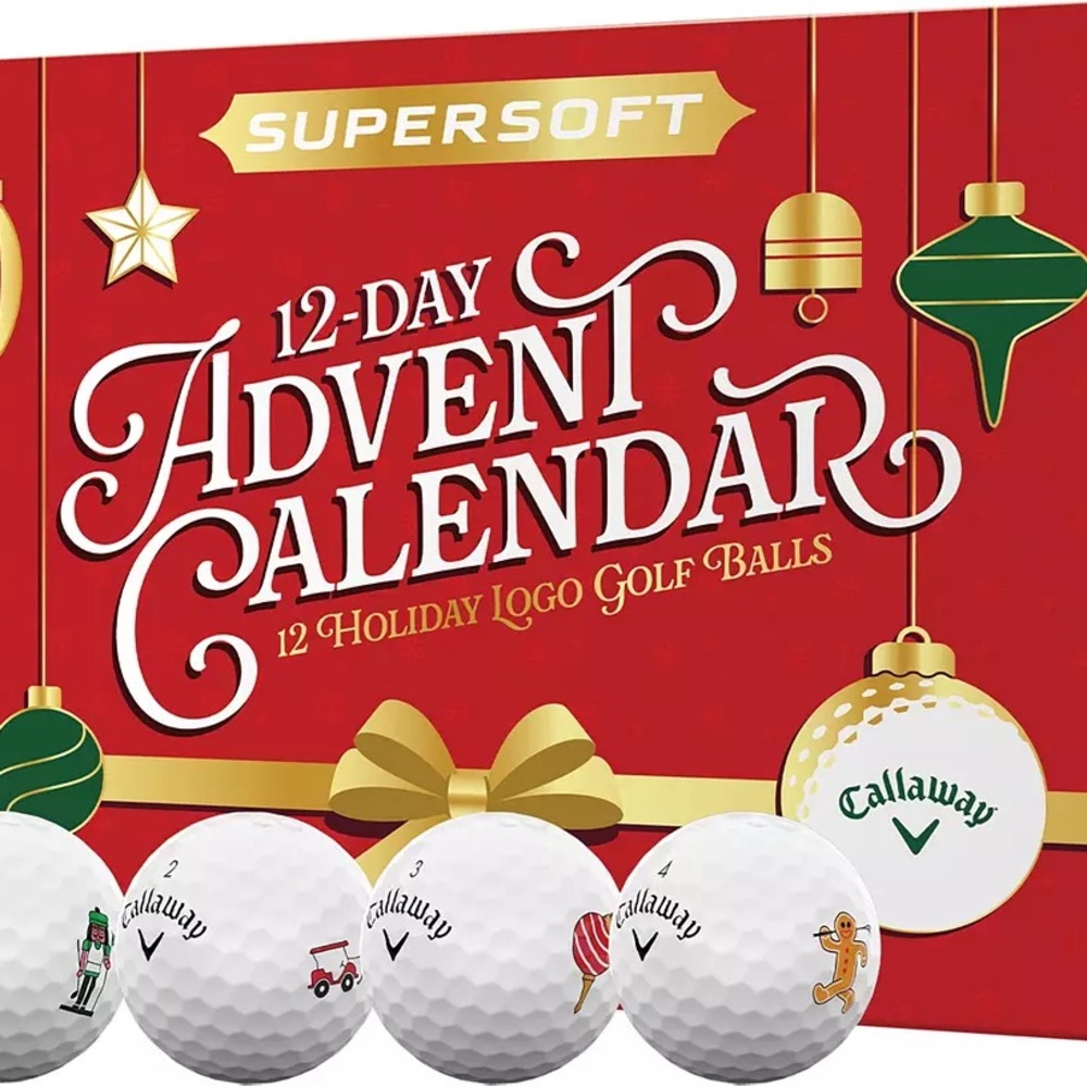 Callaway 2025 Supersoft Advent Calendar Golf Balls⛳Sold out Nation Wide🎄🔥🔥🔥🔥🔥